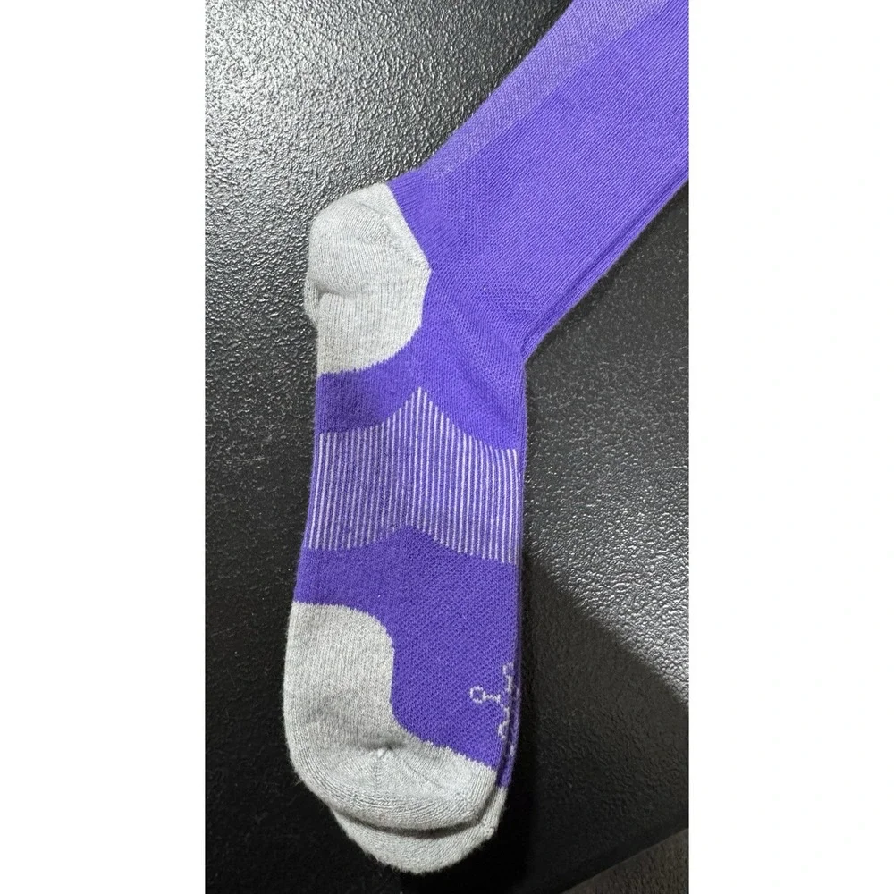 TOMMIE COPPER Women's NEW Purple Size Medium Compression Socks Calf Leg Support
